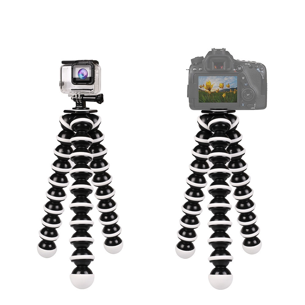 Chân Tripod Bạch Tuộc Linh Hoạt Kèm Kẹp Giữ Điện Thoại