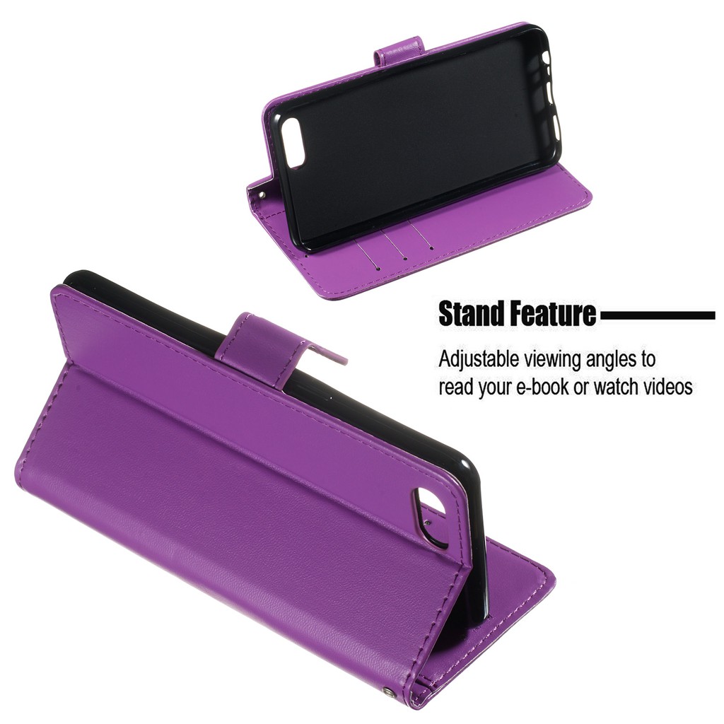 Ốp lưng điện thoại bằng da có khe cắm thẻ dành cho iphone 5s 6/6s plus 7/8plus X/Xs Max Xr | BigBuy360 - bigbuy360.vn