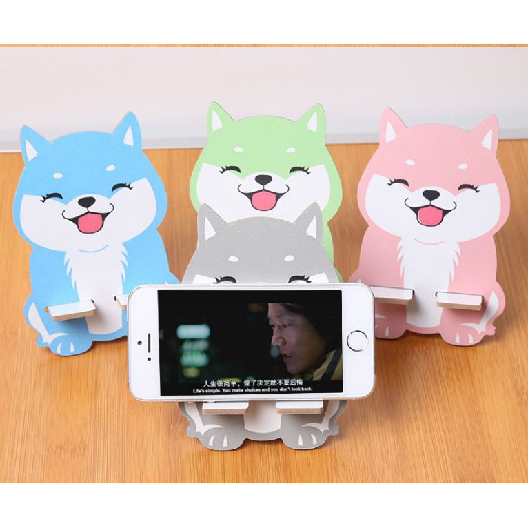 ❤️FREESHIP❤️ Giá đỡ điện thoại gỗ hình thú