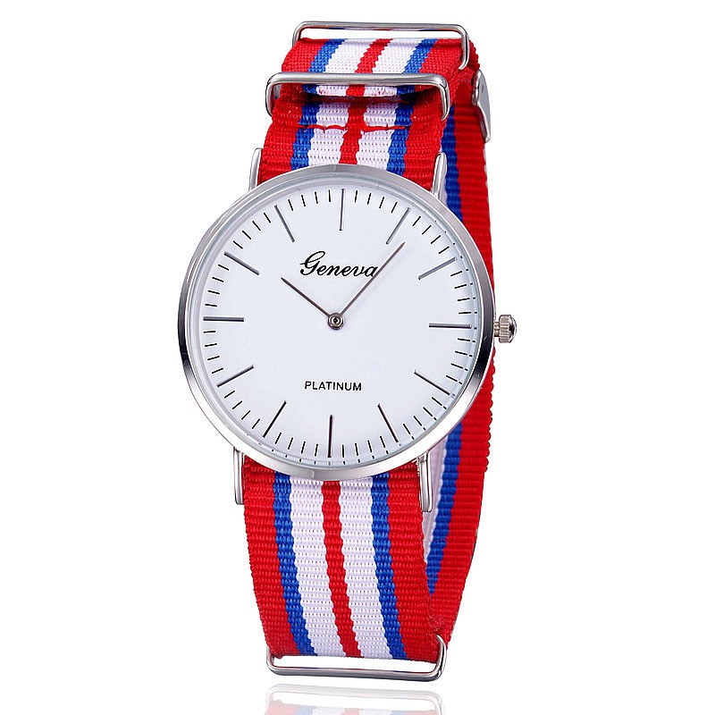 Đồng hồ Unisex dây vải nato Geneva GE002 | BigBuy360 - bigbuy360.vn