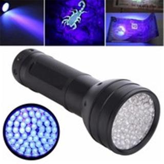 Flashlight Torch Light Ultra Violet Blacklight Lamp UV Lamp AA Battery for Detection of Markers