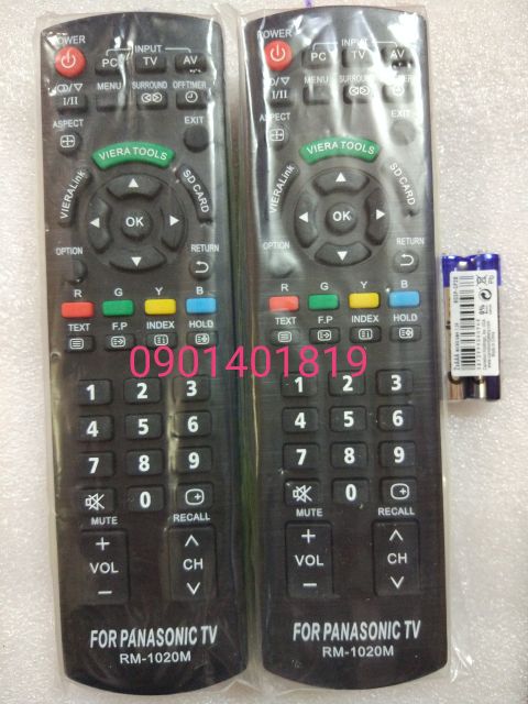 Điều Khiển Tivi Panasonic 1020 ( Hàng tốt)