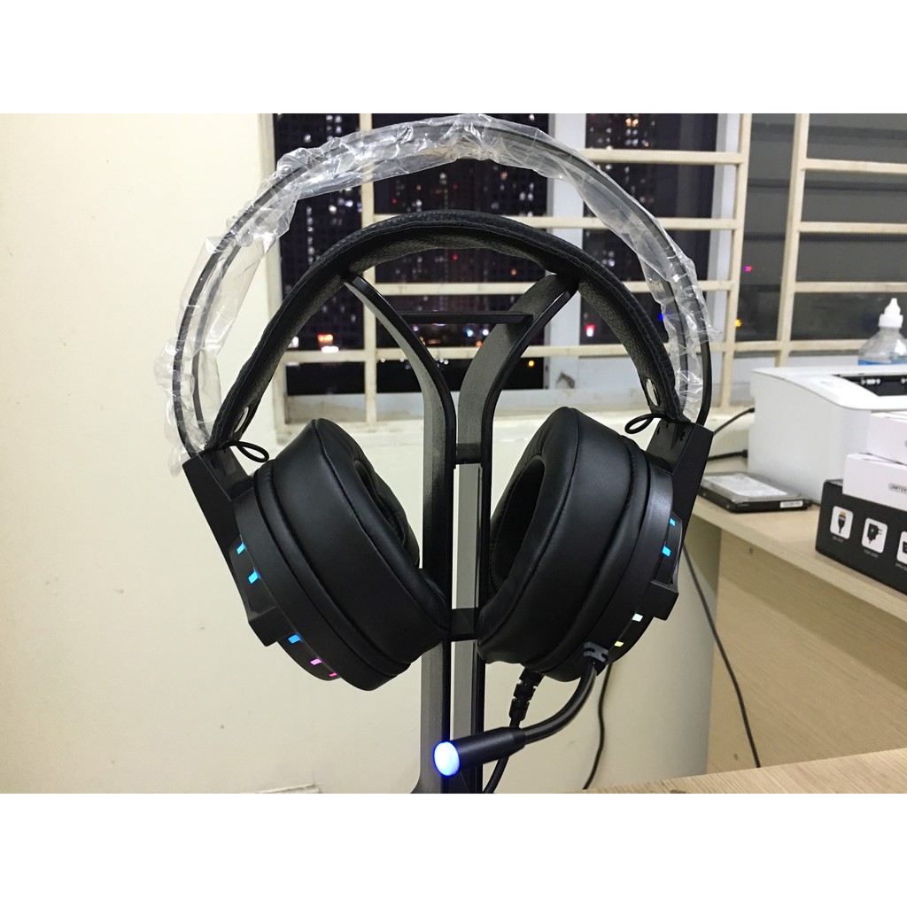 Tai nghe máy tính chơi game Tuner K3 âm thanh 7.1 Led RGB chụp tai có mic cổng USB dành cho game thủ - Siêu phẩm 2020