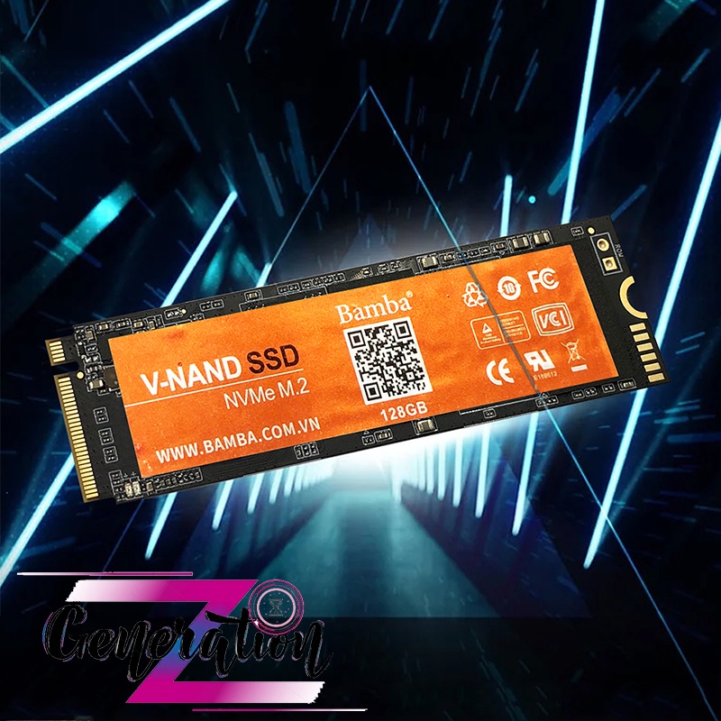 Ổ cứng SSD M2 NVME BAMBA dung lượng 128GB - 256GB - 512GB - 1TB