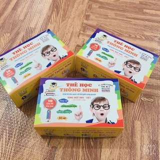 Bộ Thẻ Học Thông Minh Flash Card 16 Chủ Đề - 416 Thẻ Song Ngữ Anh-Việt (Có Phiên Âm)