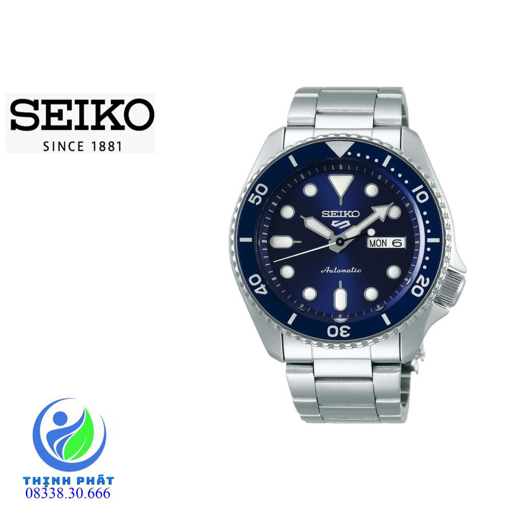 Đồng hồ cơ nam chính hãng Seiko 5 SRPD51K1S dây thép, kính Hardlex, 1 sản phẩm thuộc bộ sưu tập Sports,BẢO HÀNH 60 THÁNG