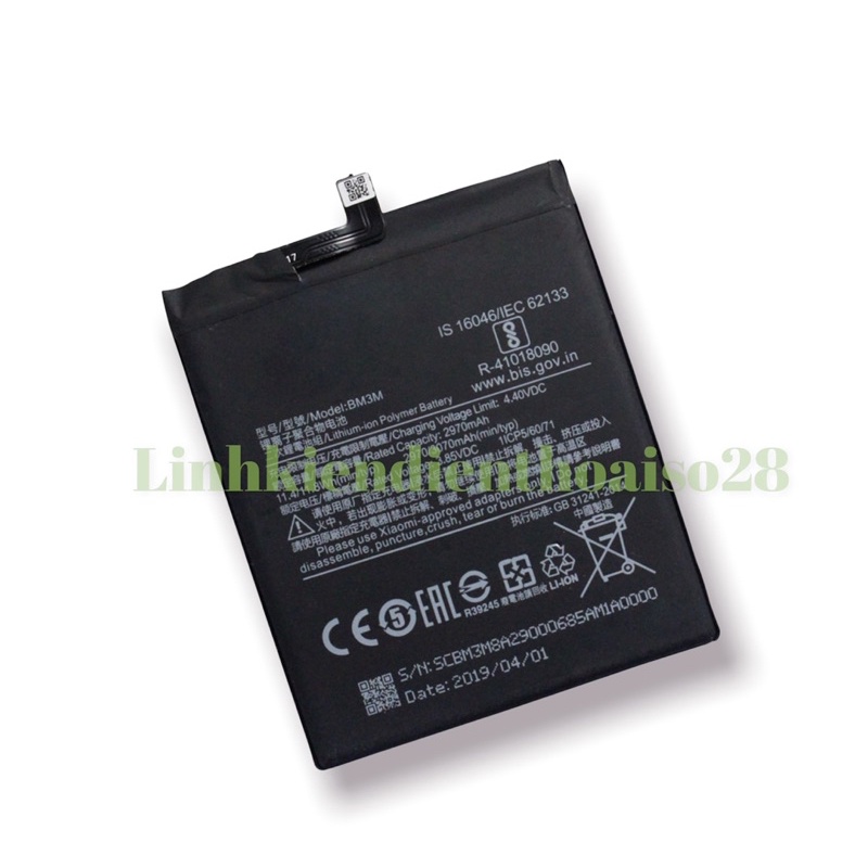 PIN LINH KIỆN XIAOMI MI9SE