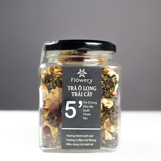 Trà Oolong Trái Cây - Trà Hoa Flowery.Hương vị trái cây giảm cân hiệu quả
