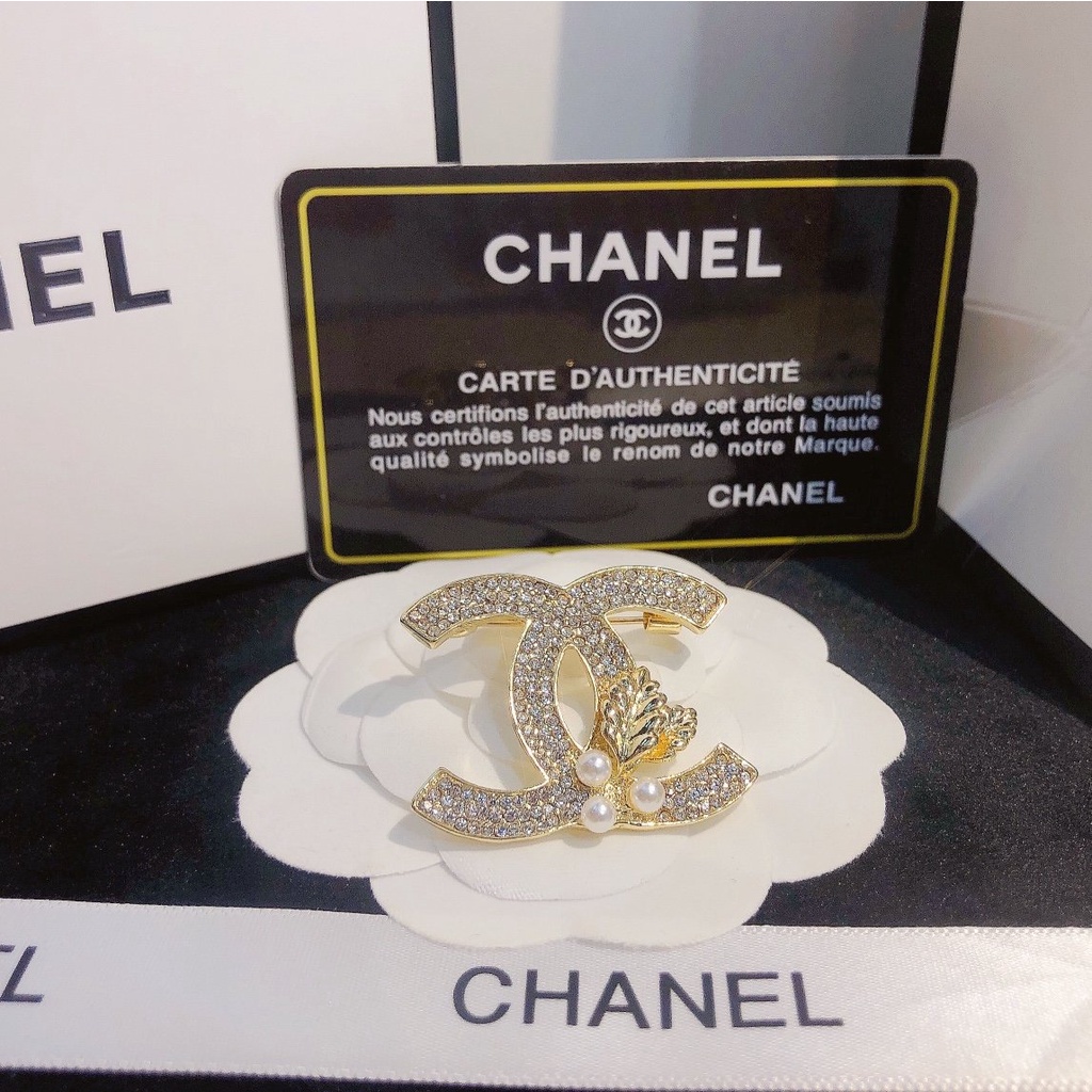 Cài Áo Thiết Kế Phong Cách Chanel Thời Trang Dành Cho Nữ Và Nam