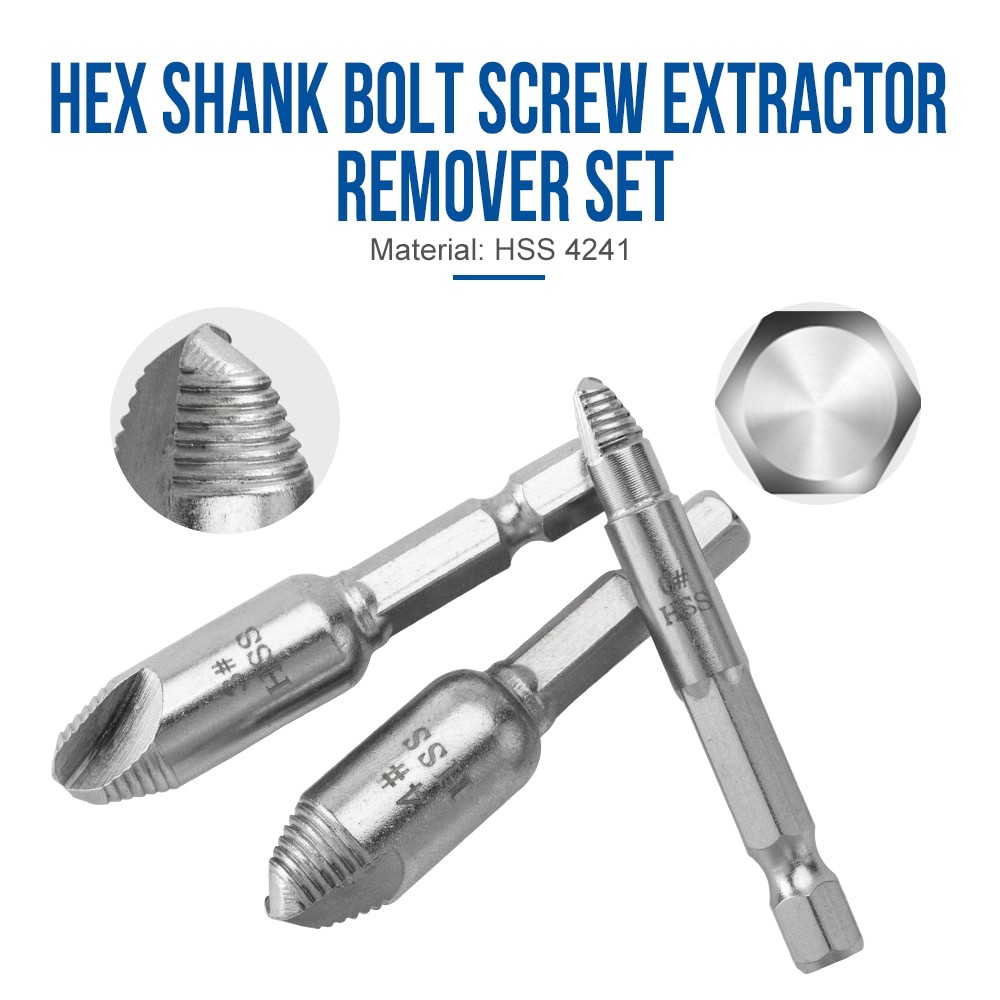 EKEZ Dụng cụ mũi khoan vít bị hư để tháo mũi khoan tháo vít bị hư