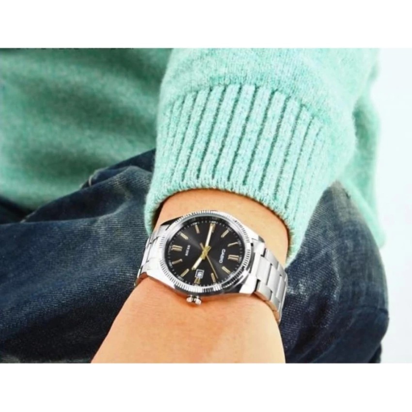 Đồng hồ nam dây kim loại Casio chính hãng Anh Khuê MTP-1302D-1A2VDF