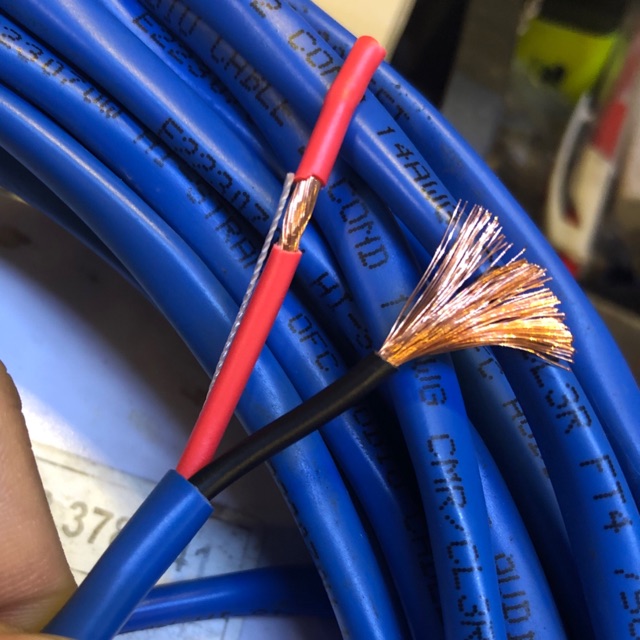 Dây loa cao cấp hàng USA chuẩn 100% lõi 14 awg đơn giá 1 mét