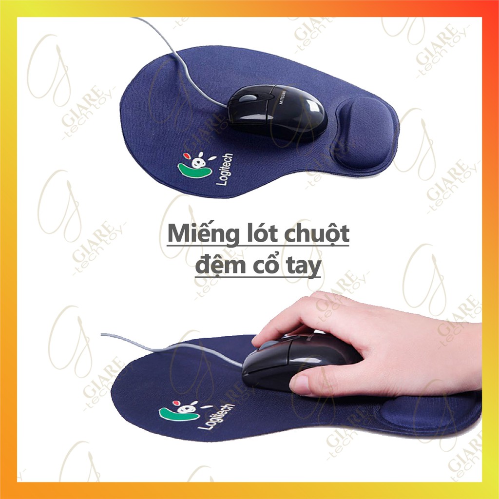[CHUẨN SALE] - Miếng lót chuột có đệm tay Logitech | BigBuy360 - bigbuy360.vn