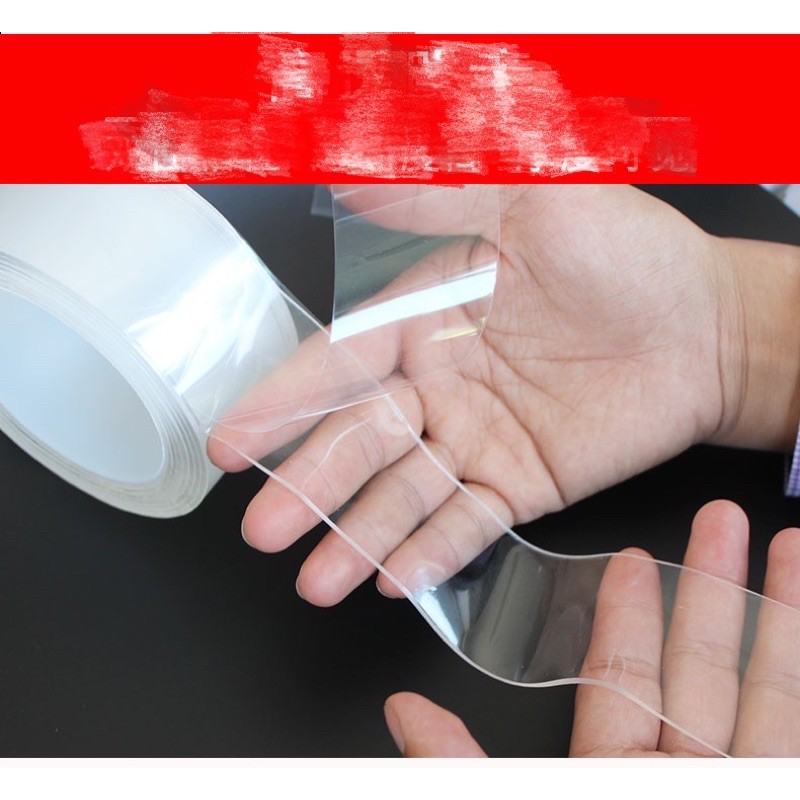 Băng Dính Trong 2 Mặt Siêu Dính 3cm*5m