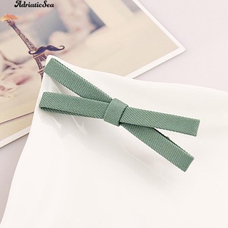 Kẹp tóc nơ vải cổ điển xinh xắn cho nữ