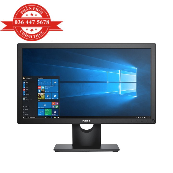 Màn hình Dell E2016HV (19.5 inch/HD/TN/60Hz/6ms/250 nits/DSub) - Hàng Chính Hãng