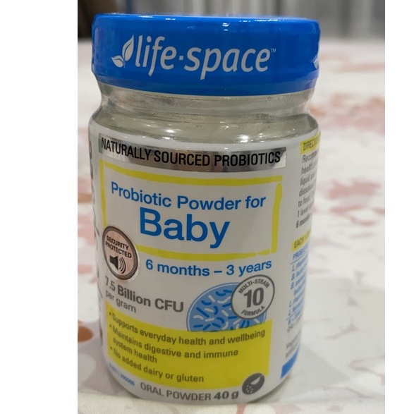 DATE 2023 SALE SỐC Men vi sinh Probiotic Baby – Life Space 40g hỗ trợ hệ tiêu hóa khỏe mạnh cho bé