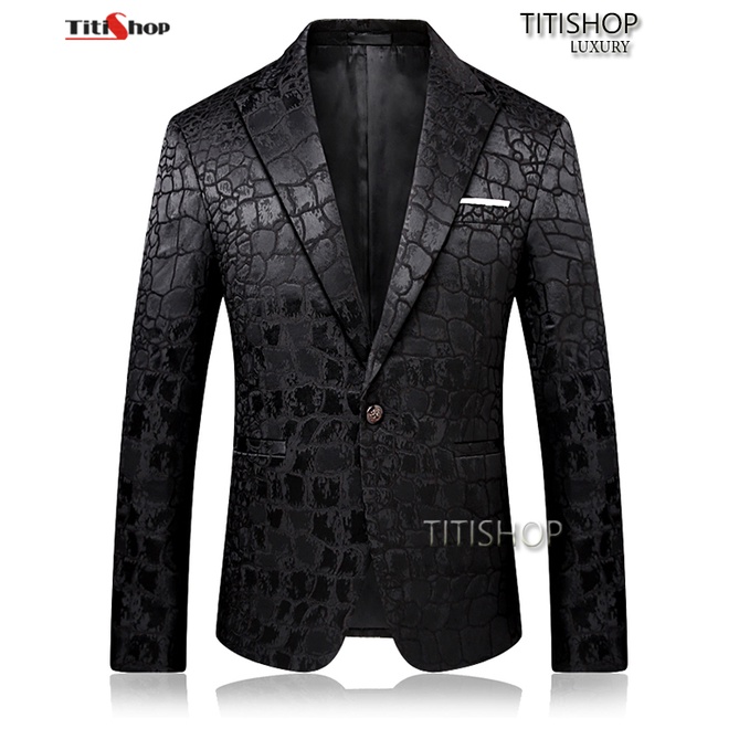Áo Vest Nam Hoa Văn Titishop YHH9006