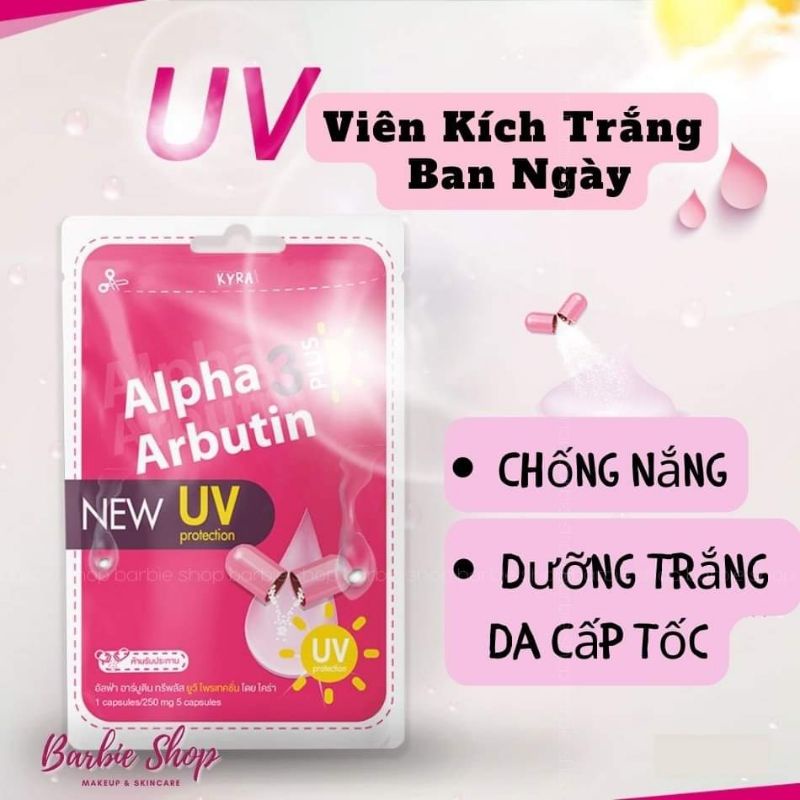 VIÊN BỘT KÍCH TRẮNG ALPHA ARBUTIN