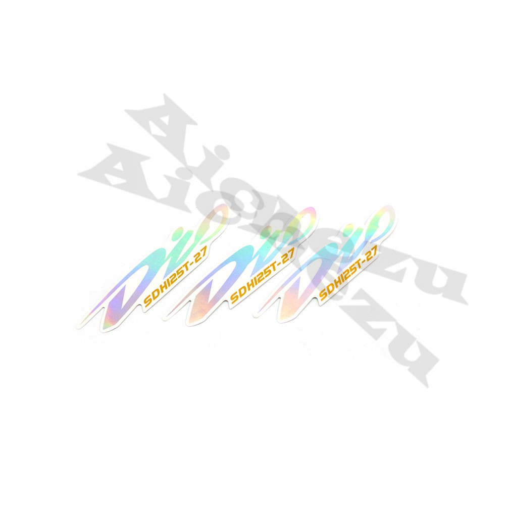 HONDA Miếng Dán Logo Phản Quang Nhiều Màu Sắc Trang Trí Thân Xe Máy/Scooter