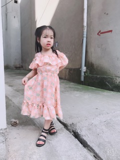 Set váy hoa bánh bèo