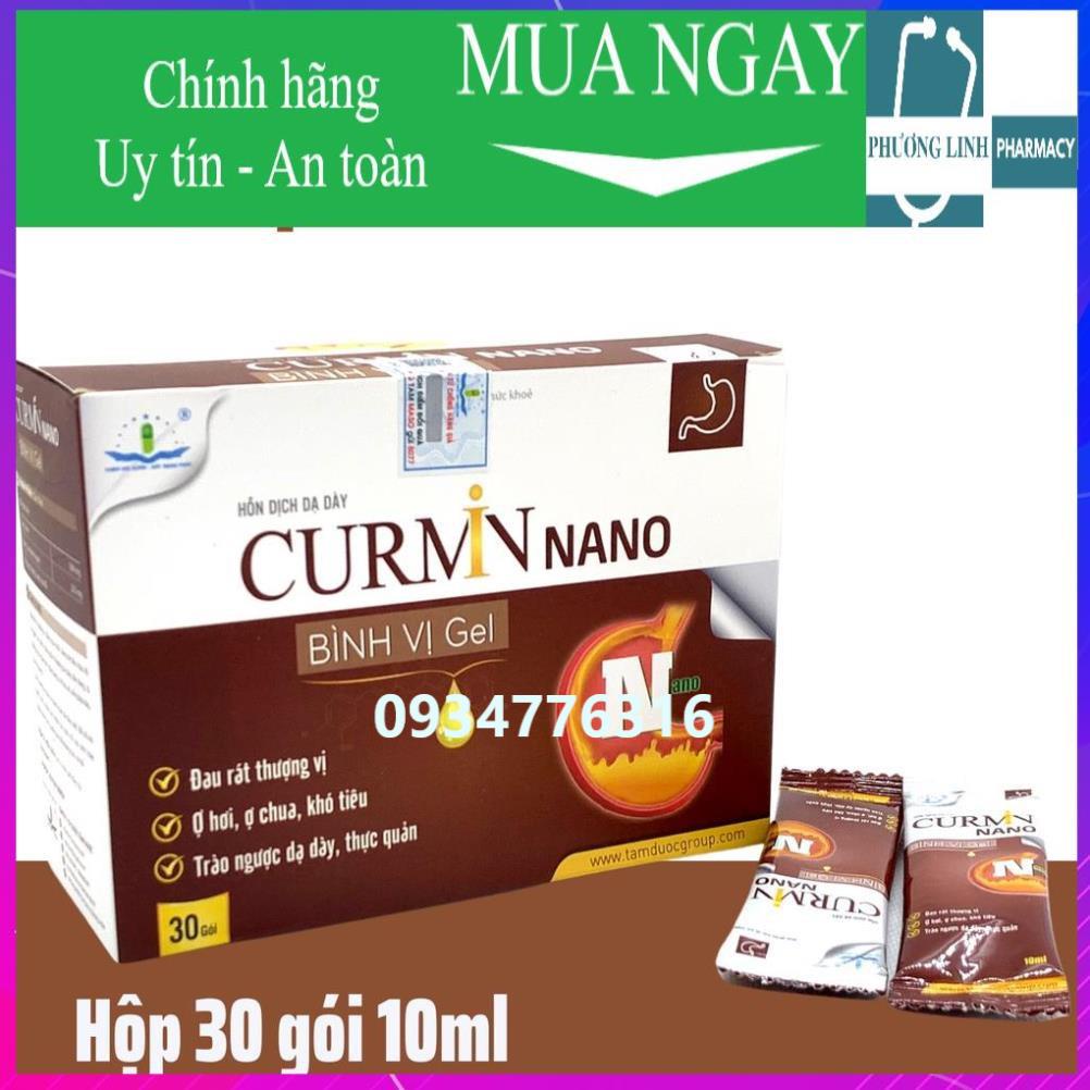 ✅ Curmin Nano Bình Vị Gel - Hỗ trợ diều trị dạ dày, tá tràng, đại tràng