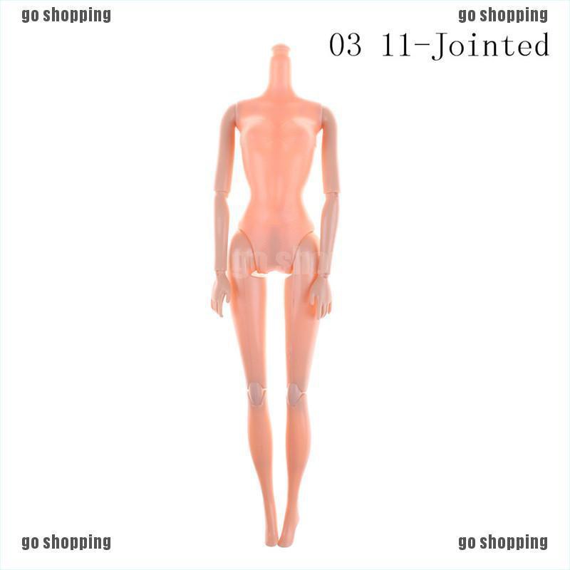 {go shopping}14/11 Jointed Movable Nude Naked Doll Body For 11'' Doll 1/6 30cm Dolls Body