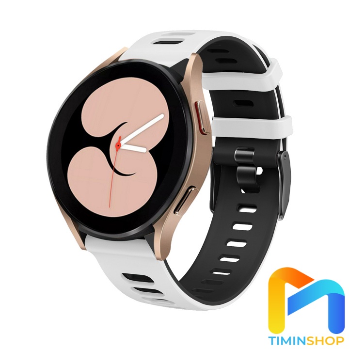 Dây đeo Samsung Watch 4/ Watch 4 Classic thể thao 2 màu (DG)