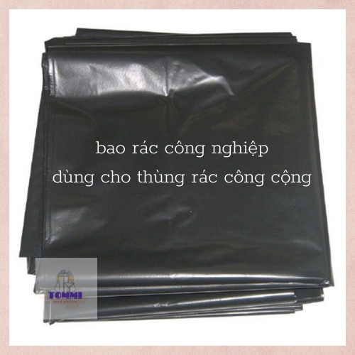 Bao Đựng Rác Công Nghiệp Túi Dẻo Dai Dễ Sử Dụng Đủ Kích Thước An Toàn Vệ Sinh Cho Gia Đình