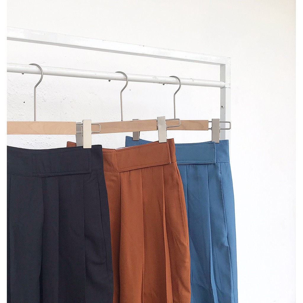 Quần tây ulzzang ống rộng lưng cao | BigBuy360 - bigbuy360.vn