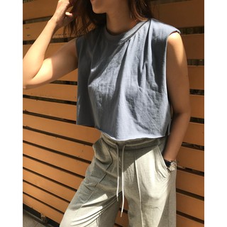 Áo Tanktop ba lỗ dáng Croptop LND