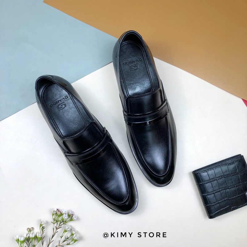 Giày lười độn đế cho nam, giày tăng chiều cao cho nam hàng da bò xuất khẩu cao cấp - Kimy Store | BigBuy360 - bigbuy360.vn