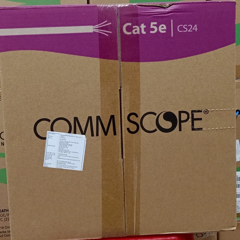 Dây cáp mạng CAT6 / CAT5E chính hãng AMP/Commscope
