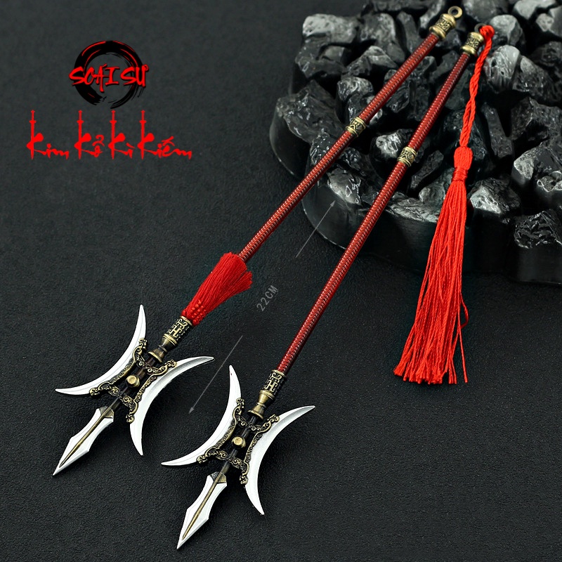 Mô hình Phương Thiên Họa Kích Song Nguyệt 22CM - Lã Bố - Tam Quốc Diễn Nghĩa