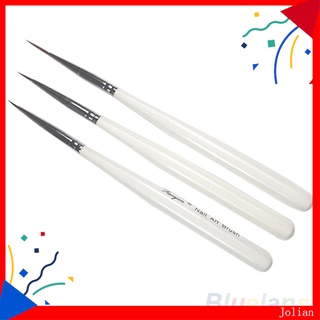 [Hàng mới về] Set 3 cọ vẽ trang trí móng acrylic tiện dụng