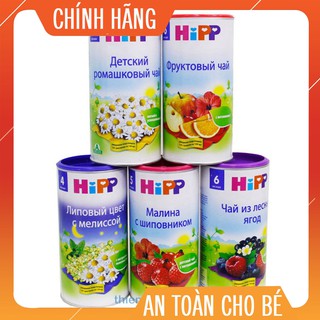 Nhungnho298 Trà hoa quả Hipp nội địa nga cho bé hộp 200g