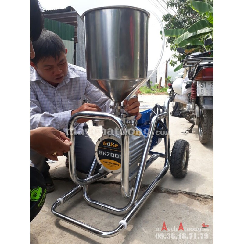 MÁY PHUN BỘT TRÉT GK-7000