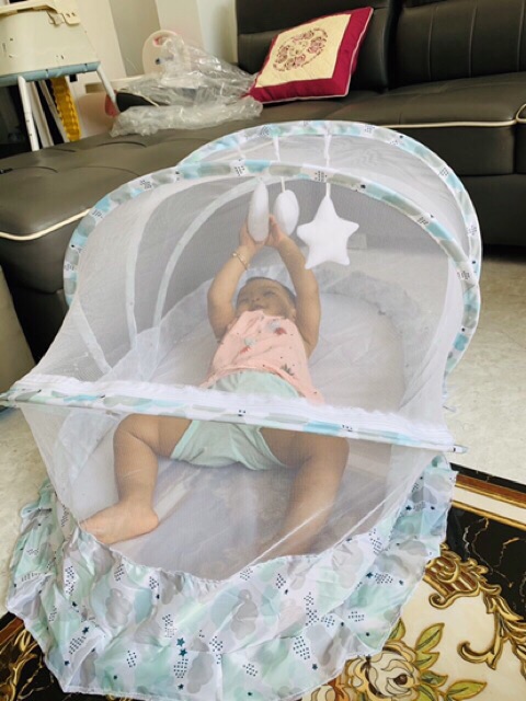 Màn chống muỗi gập gọn cho bé