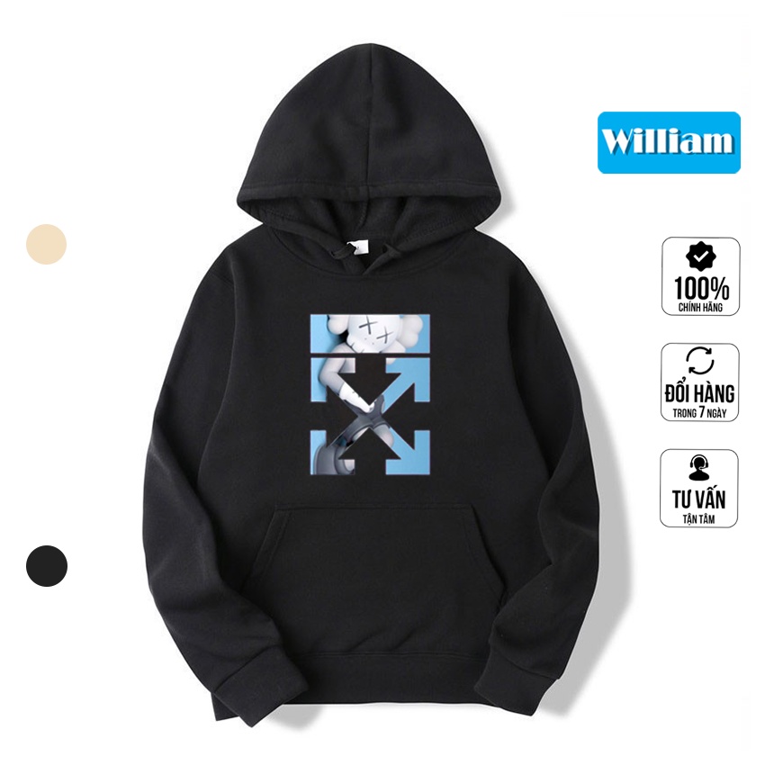Áo hoodie nam nữ hình dễ thương chất nỉ bông dày dặn, in Pet cao cấp William - DS207