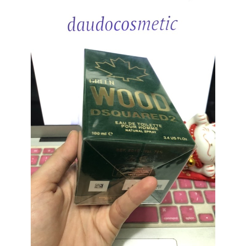 Nước hoa nam DSQUARED2 Green Wood Pour Homme EDT 100ml