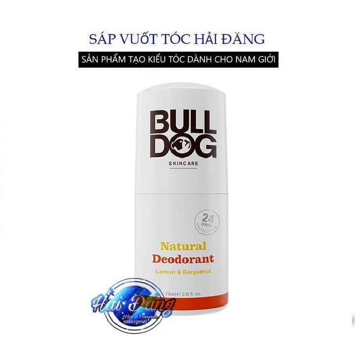 [Chính hãng UK] Lăn khử mùi Bulldog Natural Deodorant - 75ml