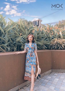Váy maxi thổ cẩm