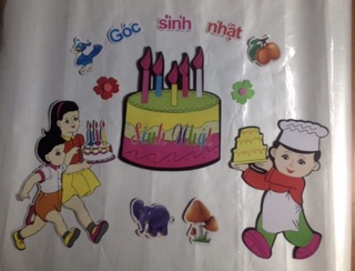 Tranh góc mầm non
