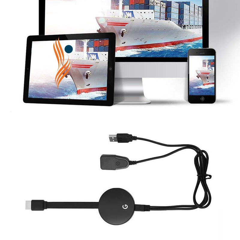 Thiết bị kết nối màn hình không dây 2.4G cho Google Chromecast 2 netflix youtube crome