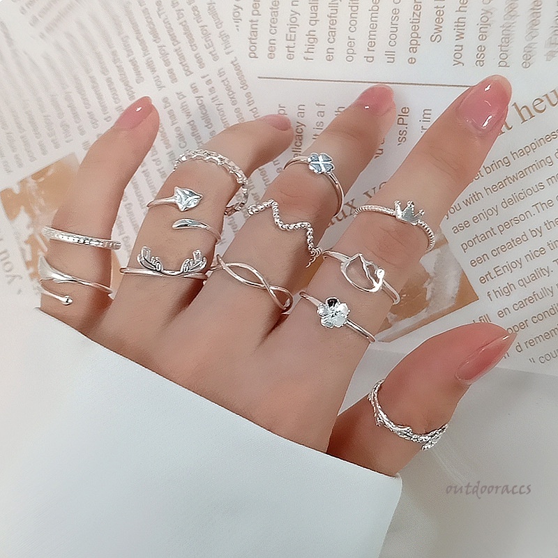Nhẫn Hở Chất Liệu Thép Không Gỉ Có Thể Điều Chỉnh Kích Cỡ