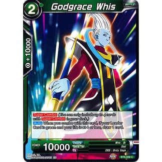 Thẻ bài Dragonball - TCG - Godgrace Whis / BT6-058'