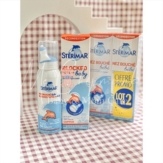 Xịt muối biển cá heo Sterimar Pháp xanh và cam