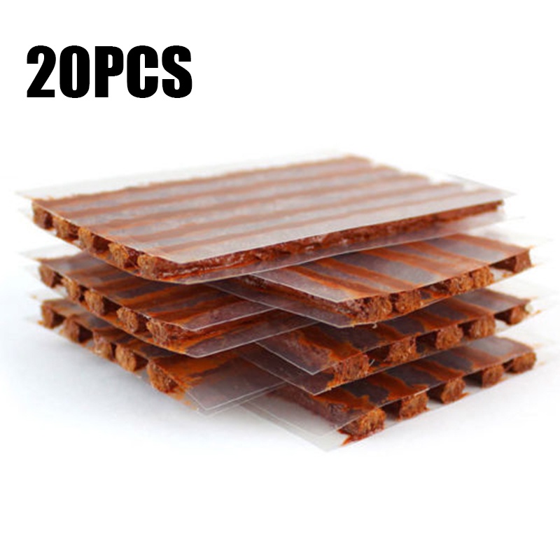 Bộ 20 Miếng Vá Lốp Xe Hơi / Xe Máy / Xe Máy Không Săm Tiện Dụng