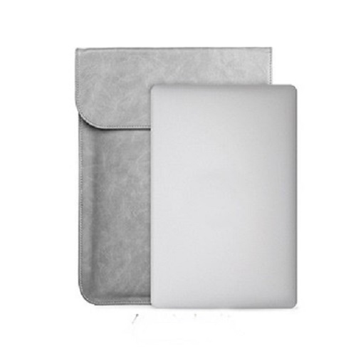 Túi Chống Sốc Da Kai Mẫu Đứng Dành Cho Macbook - iPad - Laptop, Surface Chống Nước Nắp Đậy Nam Châm Mẫu Nắp Đứng
