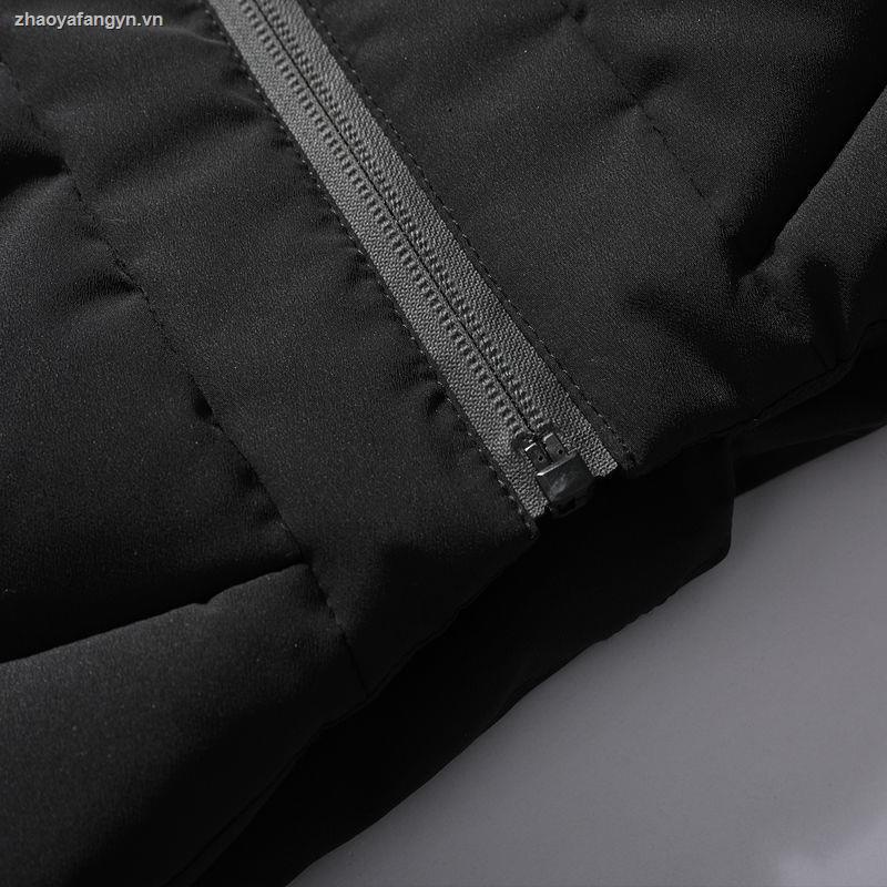 Áo khoác phao không tay cổ đứng phong cách Hàn Quốc thời trang thu đông cho nam